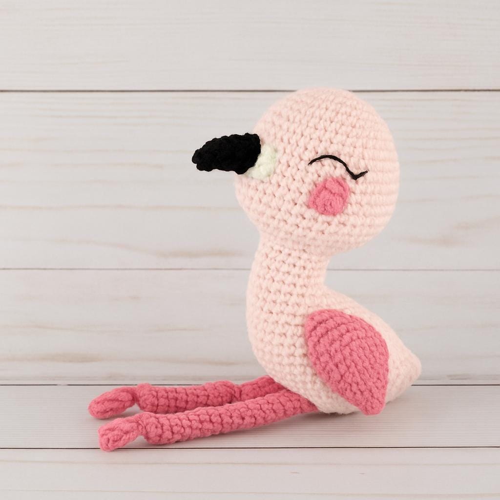 Beginner-Friendly Flamingo Amigurumi Pattern