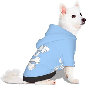 Dog Hoodie – “WOOF YOU” | Matching Human Hoodie Available image 3
