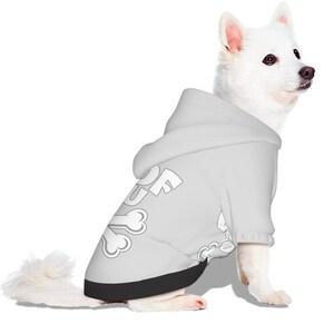 Dog Hoodie – “WOOF YOU” | Matching Human Hoodie Available image 11