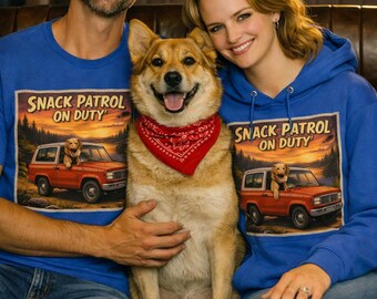 Koszulka z labradorem SUV, koszulka z grafiką vintage dla miłośników psów terenowych