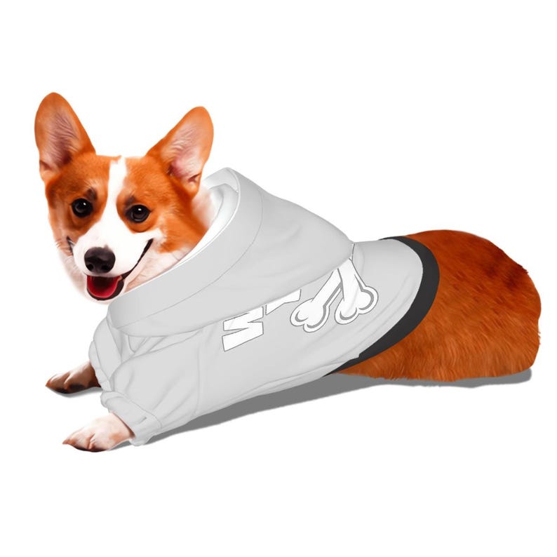 Dog Hoodie – “WOOF YOU” | Matching Human Hoodie Available image 12