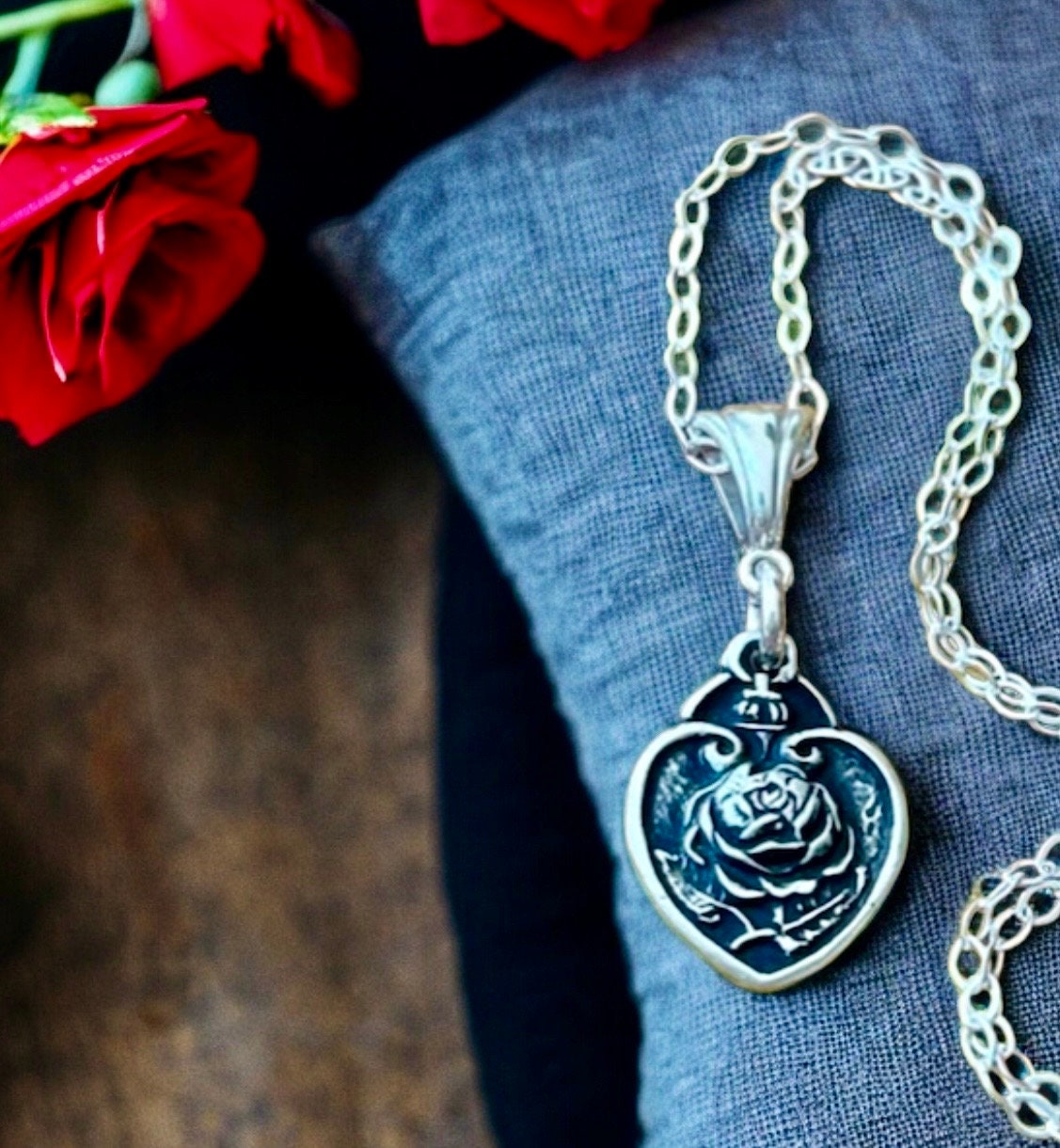 ★ROSEMONT★ SILVER Necklace RA0087 Pokémon Center × RockLove: Emolga Sterling Silver Pendant