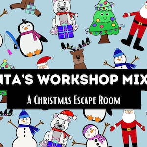 Christmas SEL Escape Room Game | Social Skills & Problem Solving Activity for Kids | School Counseling Boom Cards Digital Game