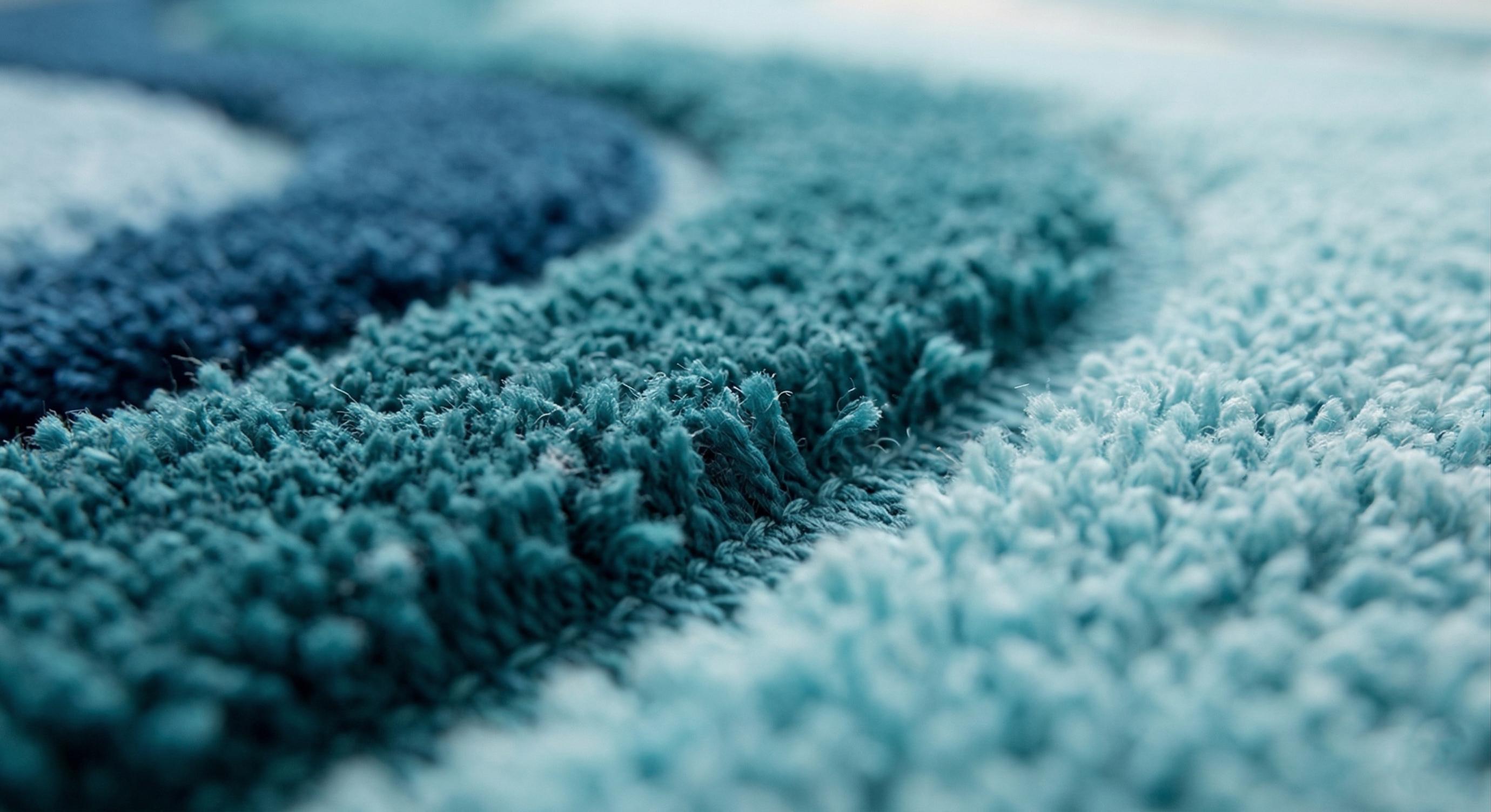 Blue Wave Rug Abstract Modern Area Rug Soft Shaggy Teal Living Room ...