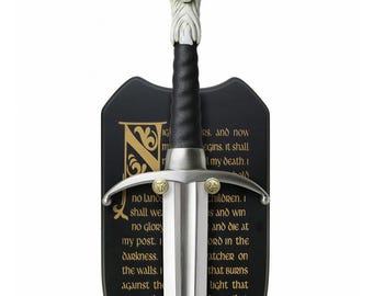 Jon Snow Longclaw-zwaard roestvrij ijzeren troon geïnspireerd op 39-inch - decoratieve wanddecoratie