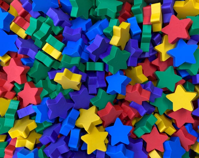 Star Mini Erasers | Desk Pets, Party Favors, Classroom Rewards, Teacher Supplies