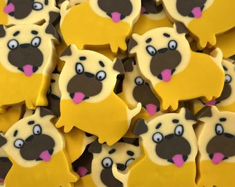 Dog Mini Erasers, Puppy Eraser Set, Cute Pet Classroom Rewards, Math Counters for Preschool, Party Favors, Mini Erasers Co.