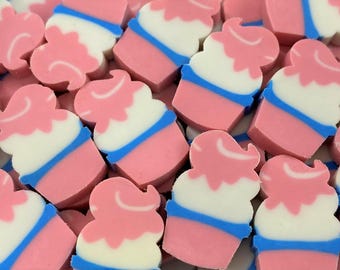 Ice Cream Mini Erasers, Dessert Eraser Set, Classroom Rewards for Teachers, Party Favors, Sensory Bin Fillers, Mini Erasers Co.