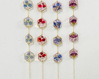 Custom Birth Flower & Forget Me Not Suncatcher, Memorial Hanging Ora, Pet Remembrance Wind Chime