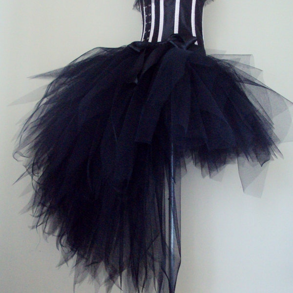 Burlesque Tutu Black & Red Costume main image 0