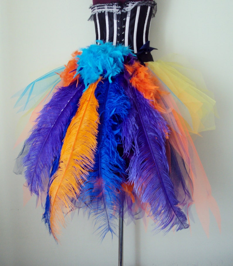 Burlesque Tutu Skirt Inspired by Kevin from UP stunning colours .