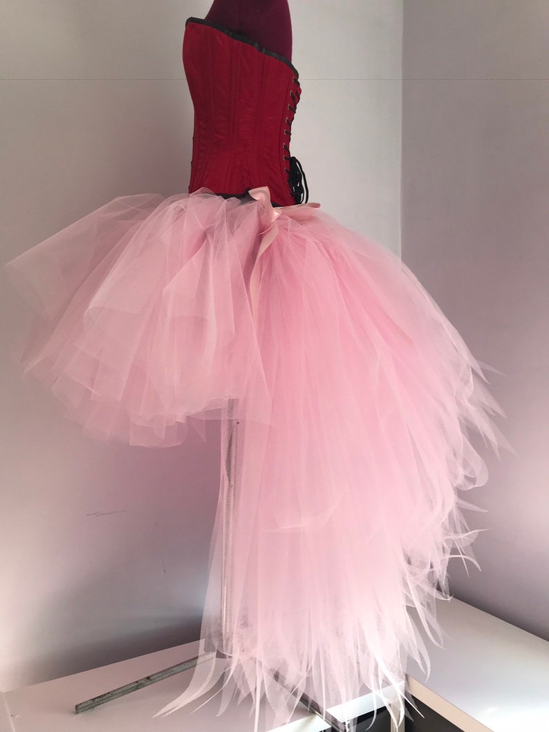 Pink Burleque Bustle Skirt Tutu inspired by Barbie image 4