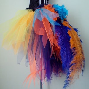 Burlesque Tutu Skirt Inspired by Kevin from UP stunning colours . image 4