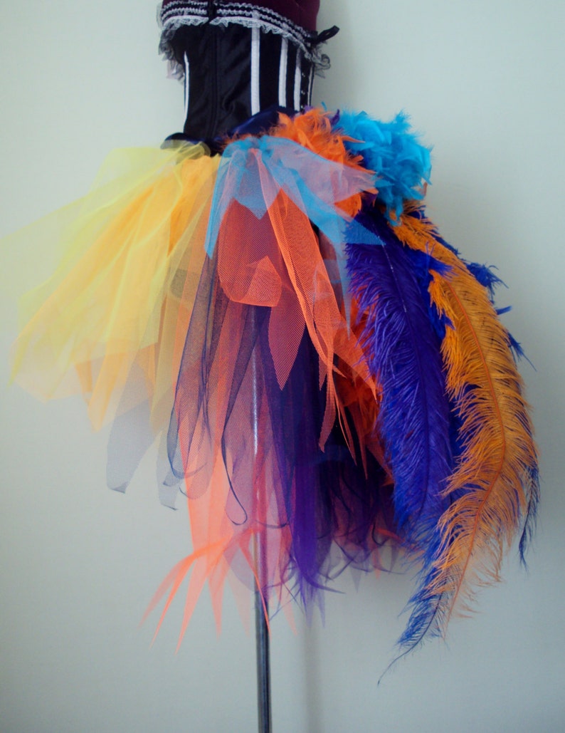 Burlesque Tutu Skirt Inspired by Kevin from UP stunning colours . image 4