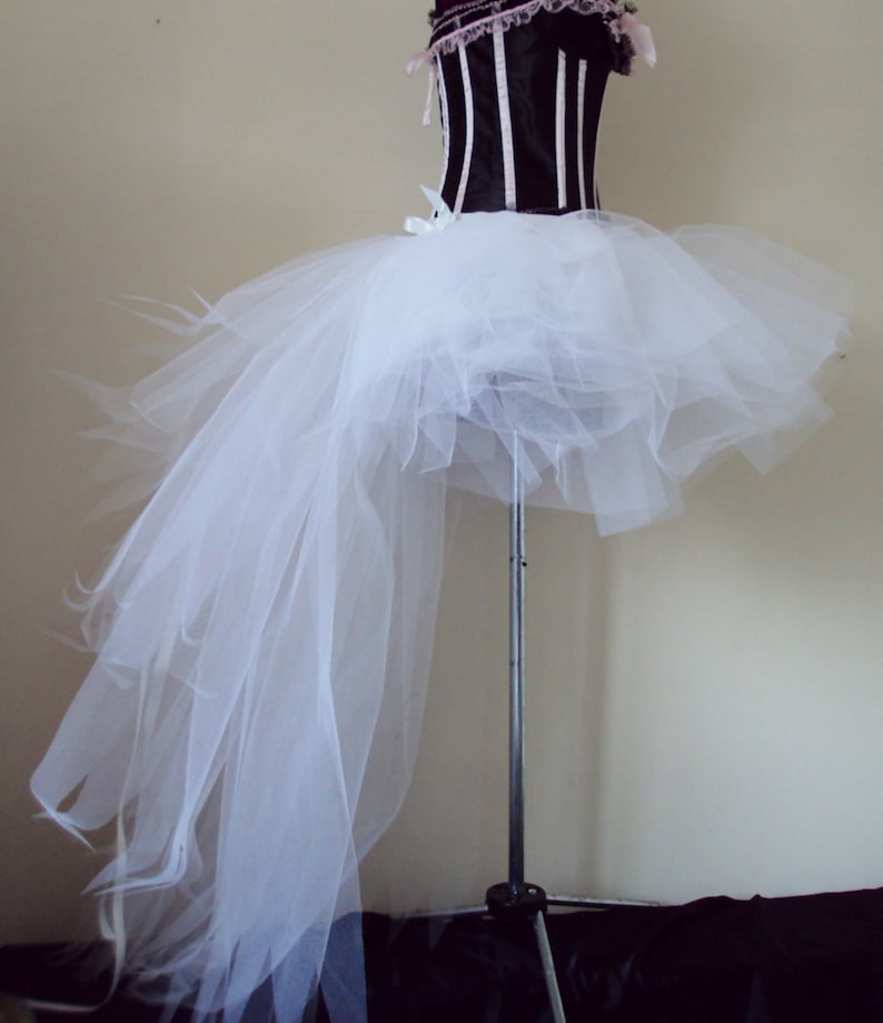 White Tutu Skirt Burlesque Bridal U.S.2 4 6 8 U.K.6 8 10 12