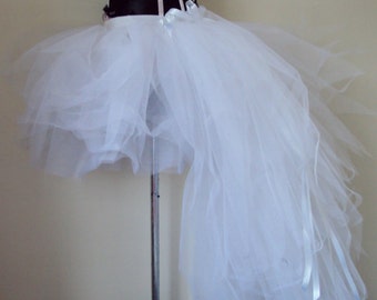 White Tutu Skirt Burlesque Bridal  U.S.2 4 6 8 U.K.6 8 10 12