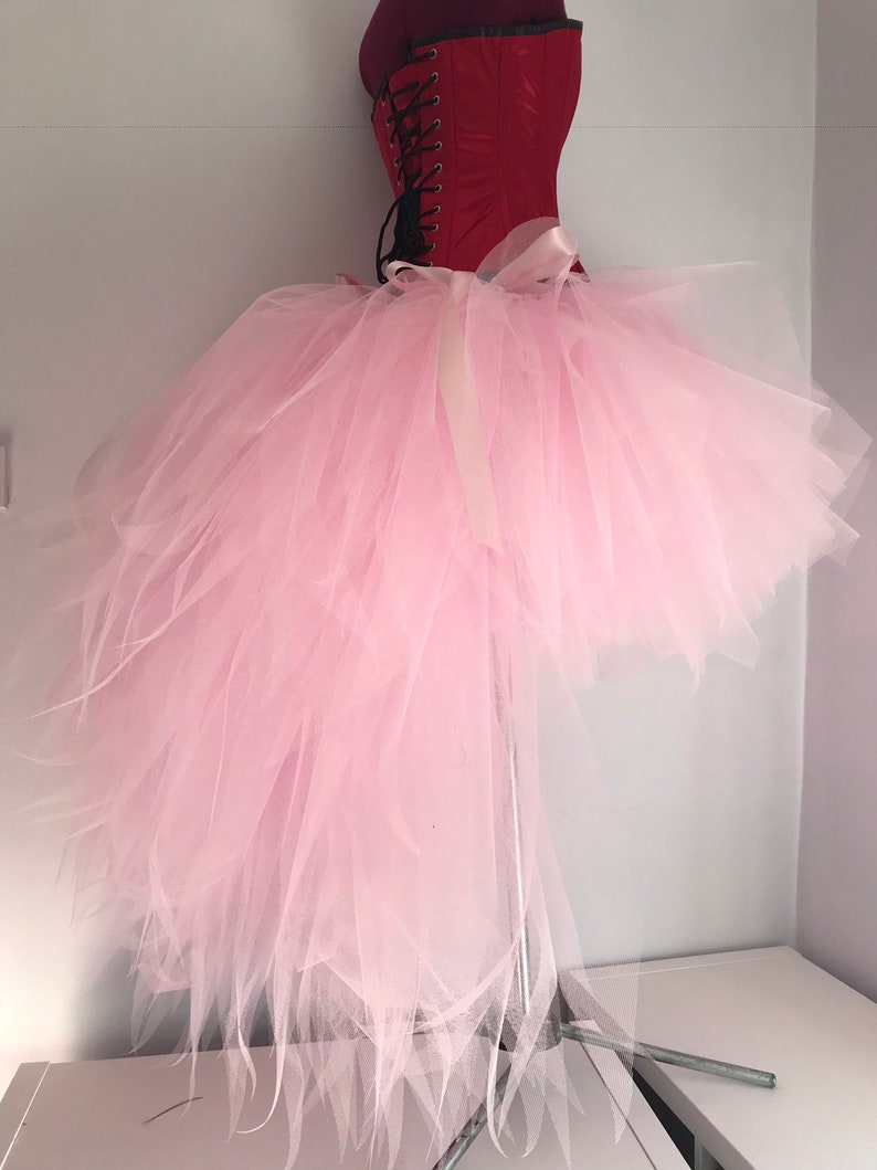 Pink Burleque Bustle Skirt Tutu inspired by Barbie image 2