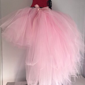 Pink Burleque Bustle Skirt Tutu inspired by Barbie image 3