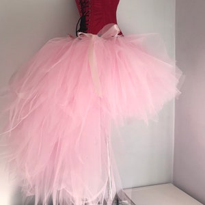 Pink Burleque Bustle Skirt Tutu inspired by Barbie image 1