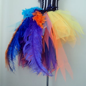 Burlesque Tutu Skirt Inspired by Kevin from UP stunning colours .