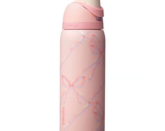 Botella de agua de acero inoxidable Owala - Edición Hada de Azúcar, regalo de hidratación lavable y reutilizable para el verano de 2026, vasos para bebidas y utensilios de cocina.