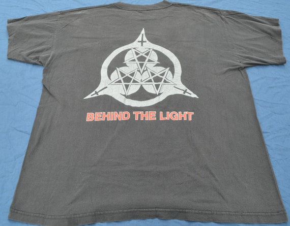 1995 Deicide Behind The Light Tour Shirt Death Me… - image 6