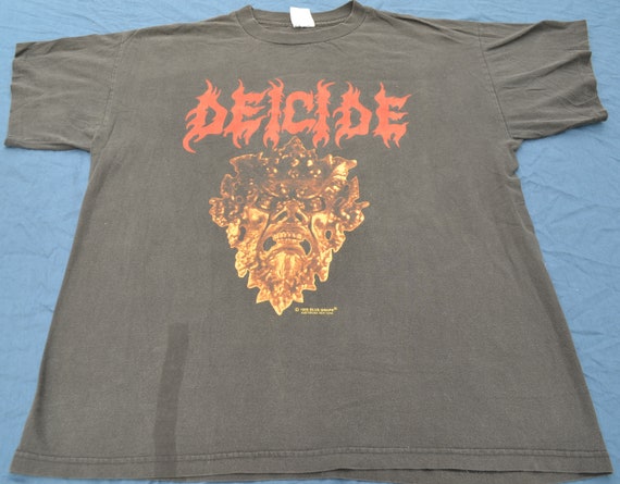 1995 Deicide Behind The Light Tour Shirt Death Me… - image 1