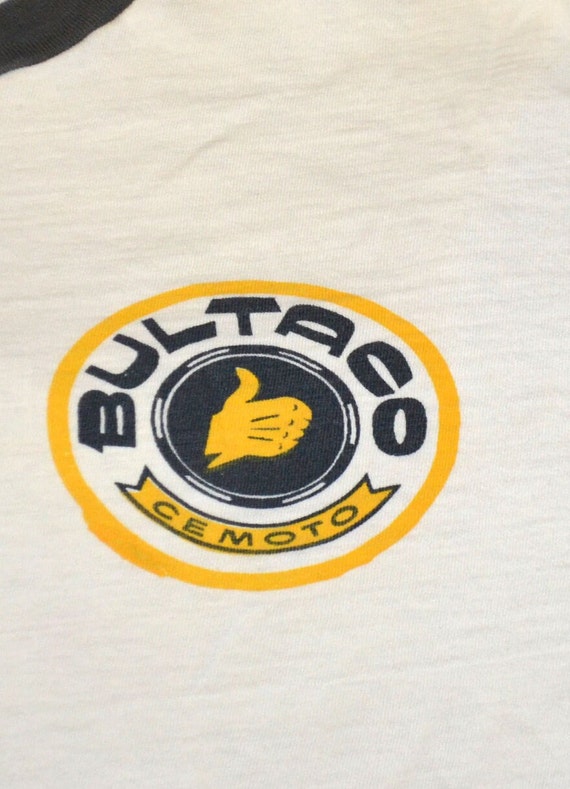 60's Champion Tag Bultaco Racing T-Shirt Vintage O