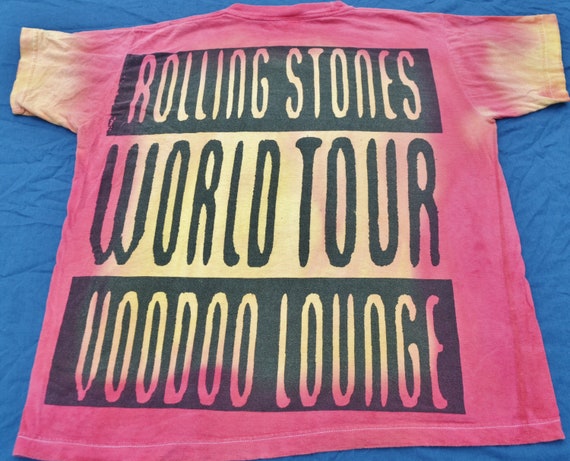 1994/95 The Rolling Stones Tie Dye VooDoo Lounge … - image 6