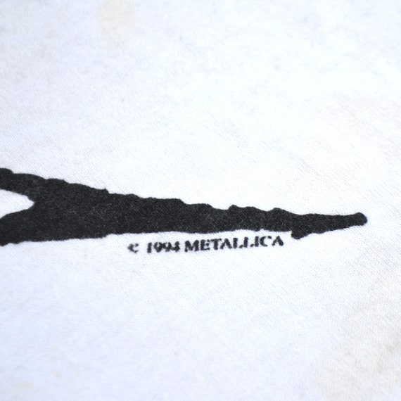 1994 Metallica Tour Shirt Vintage Two Sided T-Shi… - image 3