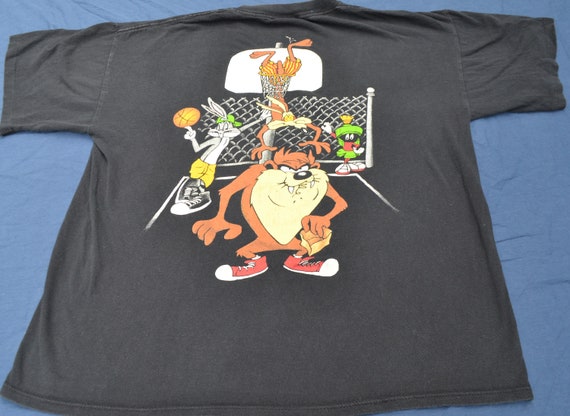 90's Loony Tunes Space Jam Two Sided Shirt T-Shir… - image 6