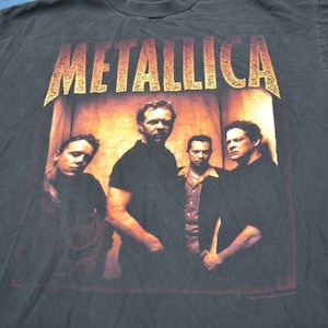 1998 Metallica Tour Shirt - Etsy Canada