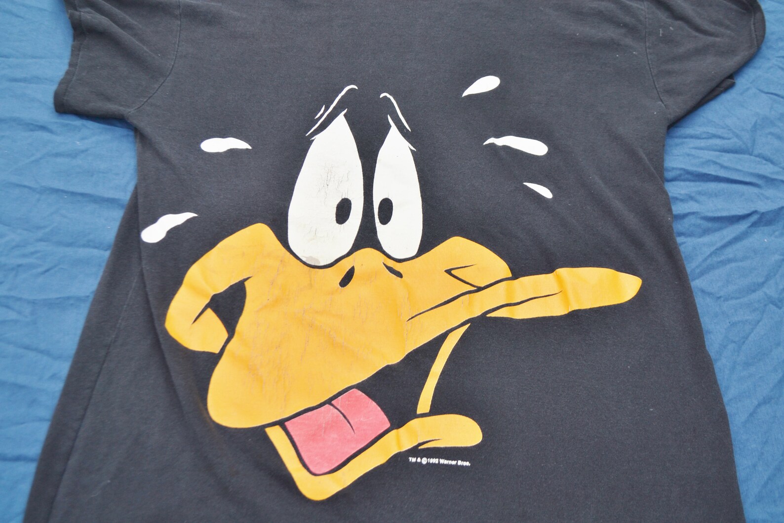 1992 Daffy Duck 90's Vintage Shirt Oversized Night Shirt - Etsy New Zealand