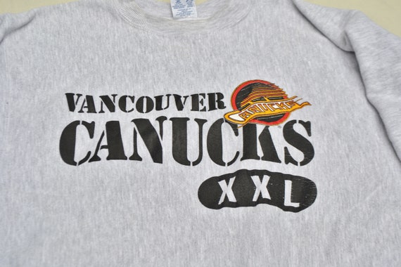 NHL Hockey Vancouver Canucks Champion Shirt Youth Hoodie