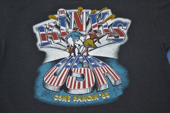 1983 The Kinks State Of Confusion Tour Shirt T-Shirt … - Gem