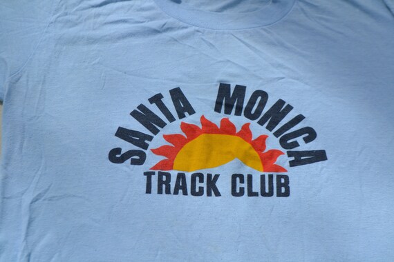 santa monica track club t shirt