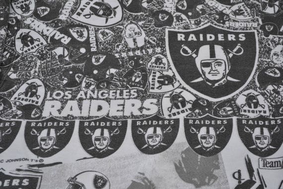 Rare Los Angeles Raiders All Over Print Sweatshir… - image 7