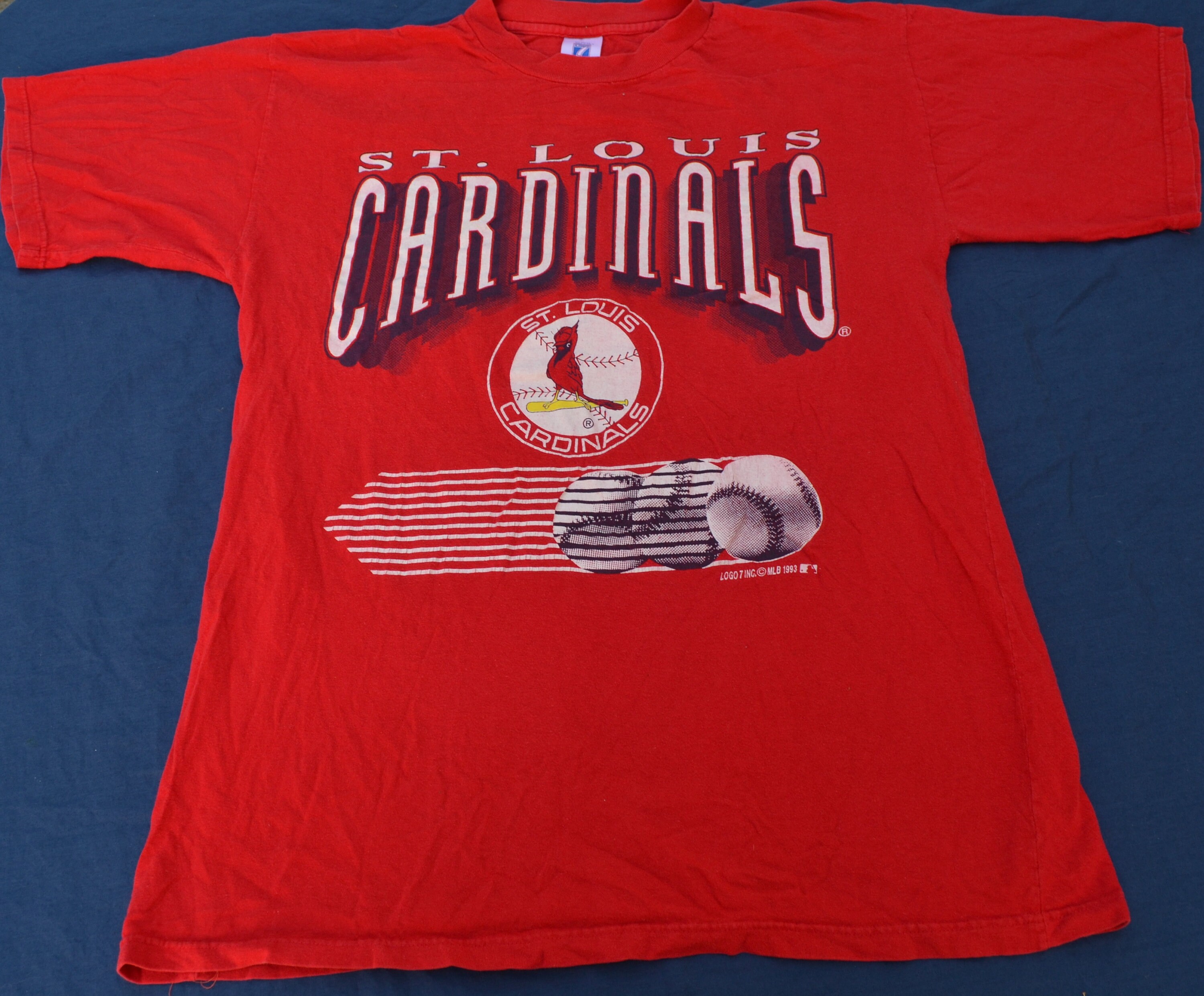 1993 St. Louis Cardinals T-shirt MLB Size Large Tee Shirt 