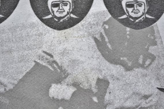 Rare Los Angeles Raiders All Over Print Sweatshir… - image 8