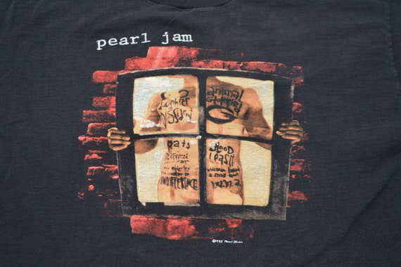 【VINTAGE】90s PEARL JAM WINDOW PAIN Tee