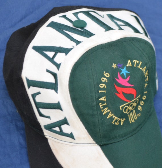 1996 Olympics Atlanta Georgia Hat 90's Summer Gam… - image 2
