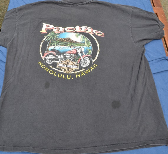1993 Harley Davidson Honolulu Hawaii T-Shirt Orig… - image 4