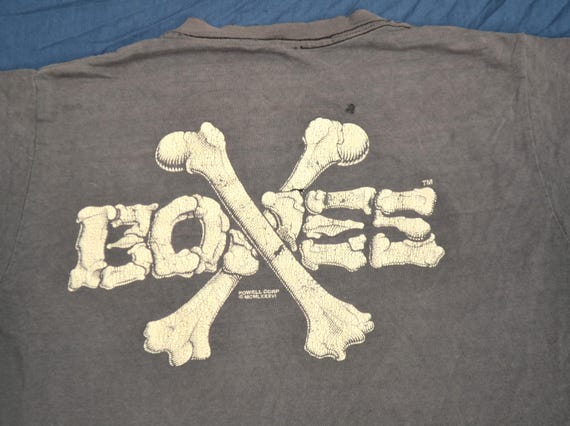 1986 Powell Peralta Bones Bigrade Shirt T-shirt Size M Tony Hawk