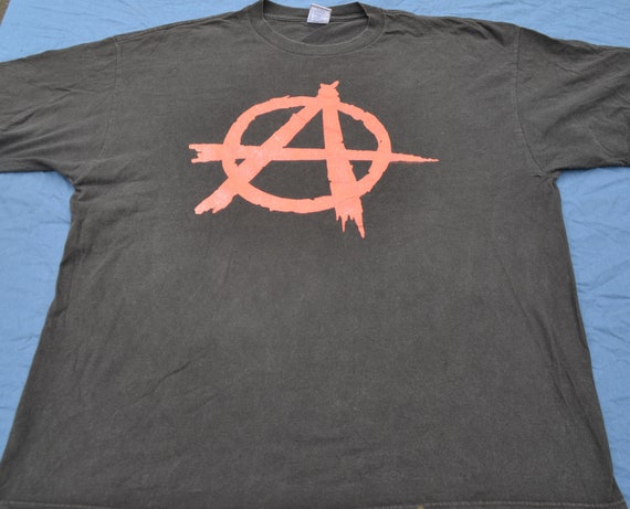 1997 Anarquía Símbolo Victim Camiseta - Etsy España