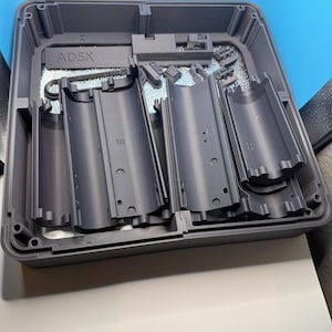 Flashforge AD5X Enclosure Printed Parts - Black Carbon Fiber