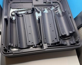 Flashforge AD5X Enclosure Printed Parts - Black Carbon Fiber