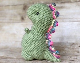 Crochet Dinosaur Toy-Amigurumi Dinosaur Toy-Crochet Dino Toy-Crochet Dino Gift-Amigurumi Dino Toy-Crochet Dino Plush- Crochet Stuffed Dino
