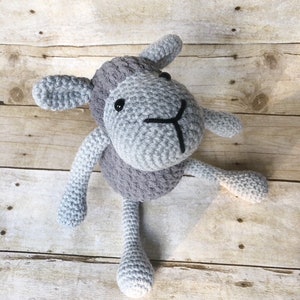 Crochet Sheep Toy-Crochet Lamb Toy-Amigurumi Sheep Toy-Amigurumi Lamb Toy-Crochet Lamb Animal-Stuffed Lamb-Stuffed Sheep