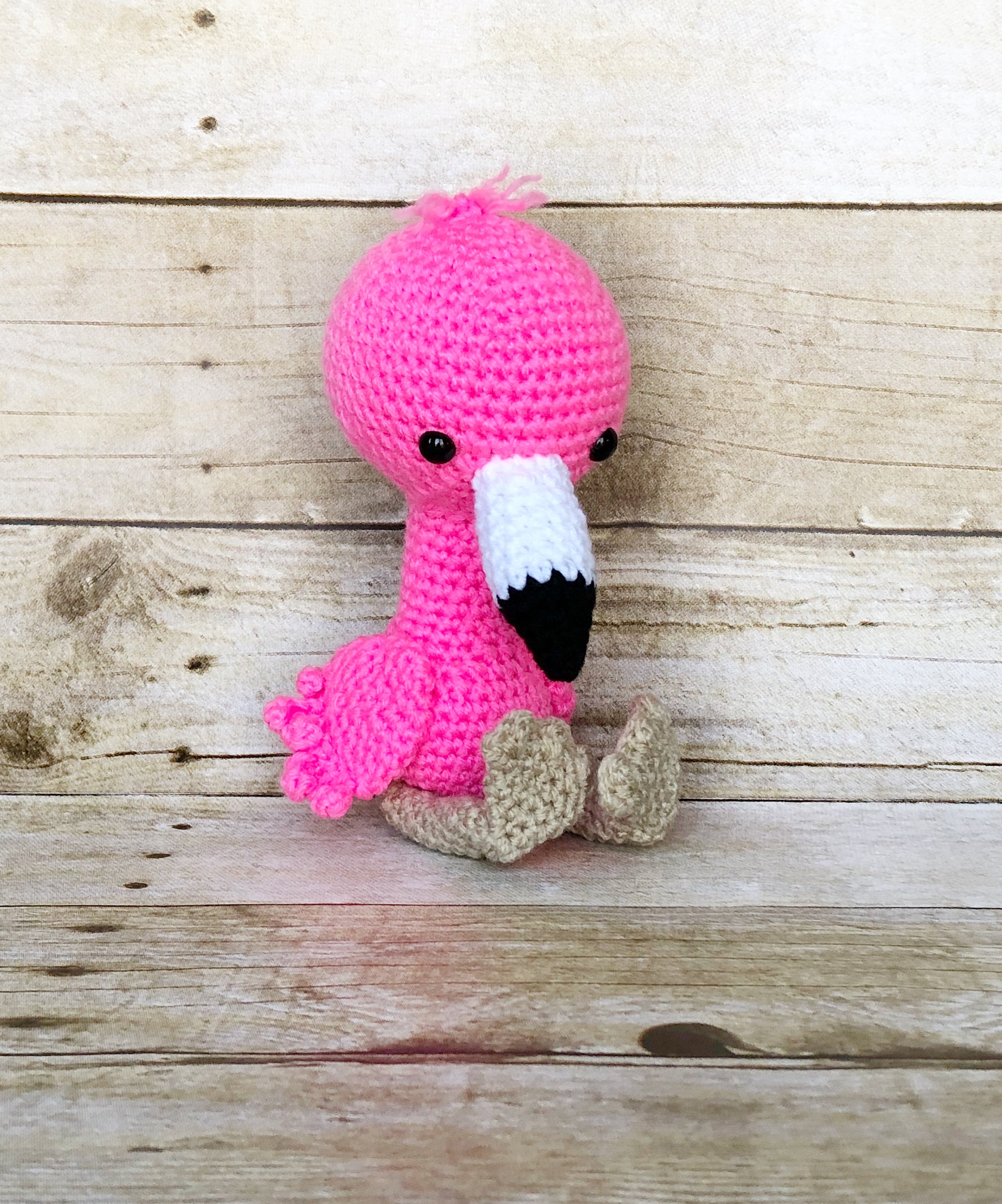 Crochet Flamingo Toy Amigurumi Flamingo Crochet Stuffed Pink | Etsy