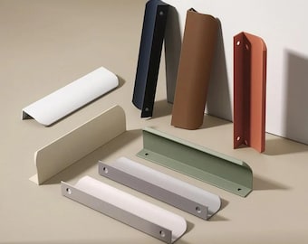 Morandi Colourful Furniture invisible concealed door handles and wardrobe pulls
